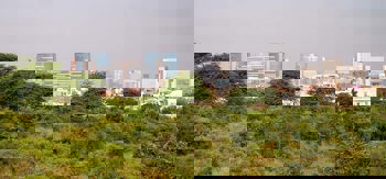 Gurugram City In Northern India